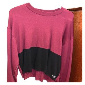 victoria secret pink, long sleeve.